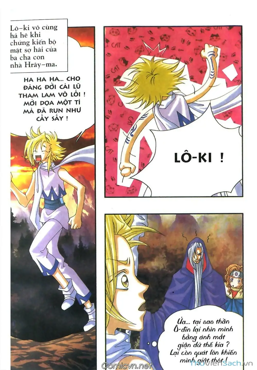 Truyện Tranh Thần Thoại Bắc Âu - Thế Giới Các Vị Thần trang 2