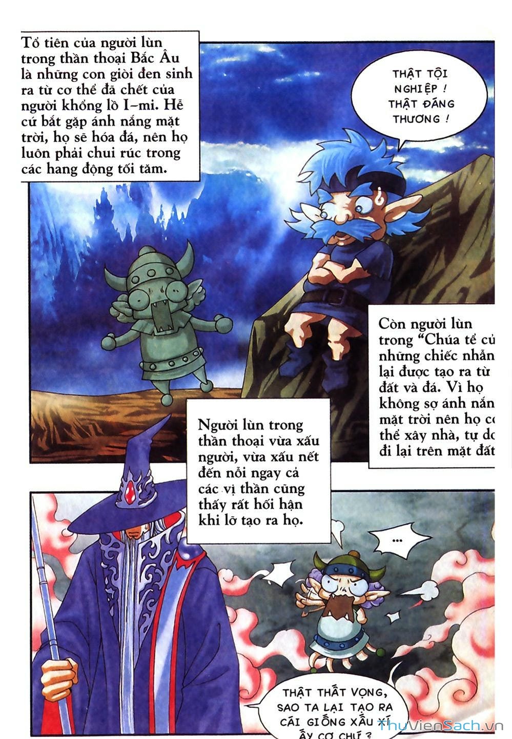 Truyện Tranh Thần Thoại Bắc Âu - Thế Giới Các Vị Thần trang 2