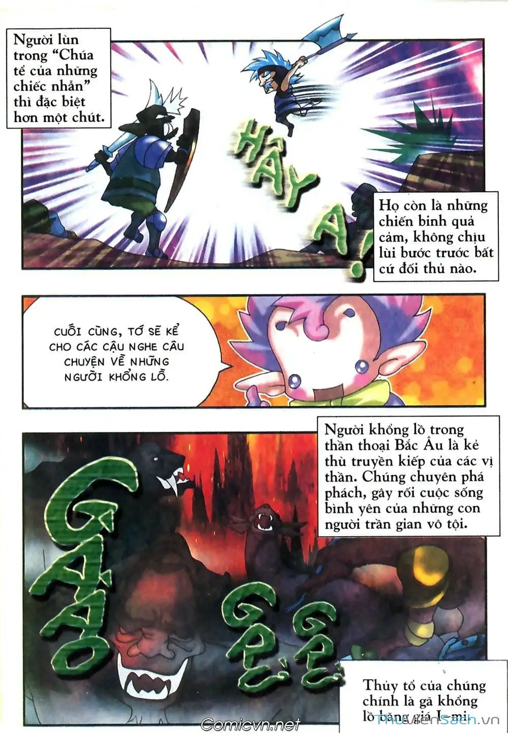 Truyện Tranh Thần Thoại Bắc Âu - Thế Giới Các Vị Thần trang 2