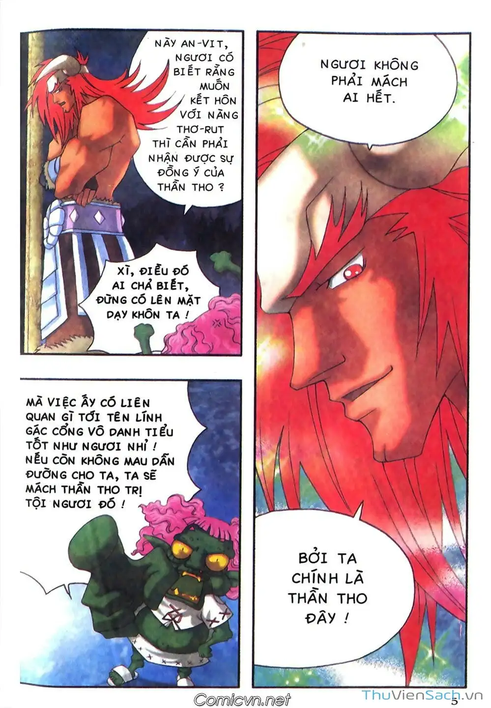 Truyện Tranh Thần Thoại Bắc Âu - Thế Giới Các Vị Thần trang 2