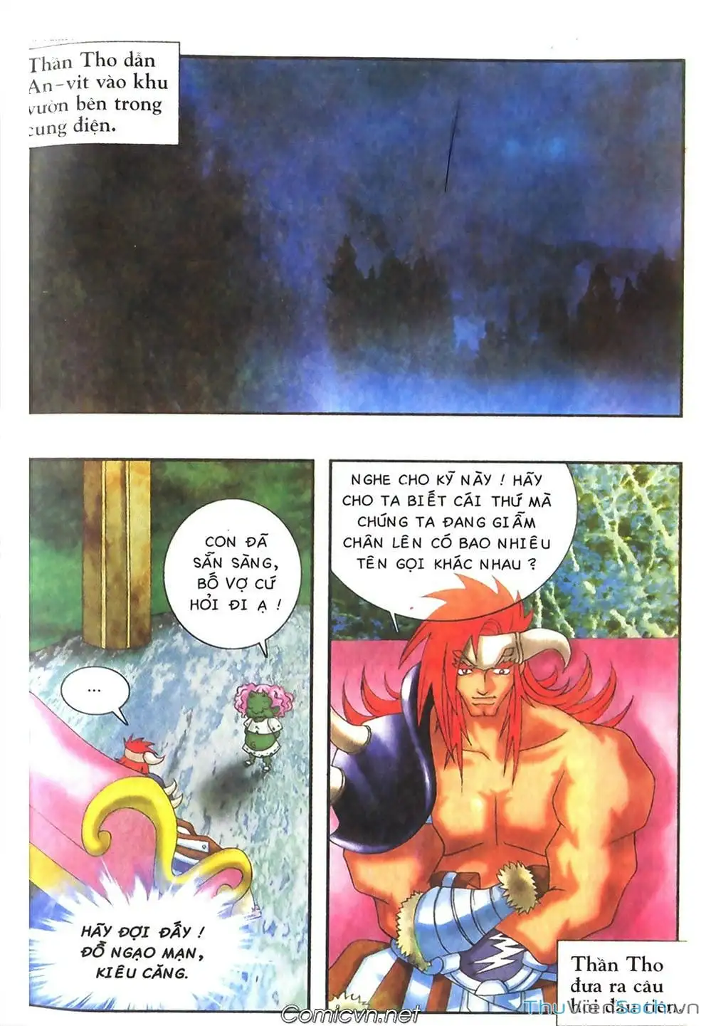 Truyện Tranh Thần Thoại Bắc Âu - Thế Giới Các Vị Thần trang 2