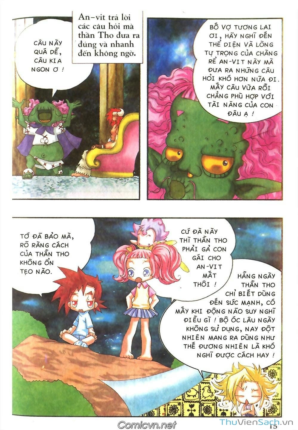 Truyện Tranh Thần Thoại Bắc Âu - Thế Giới Các Vị Thần trang 2