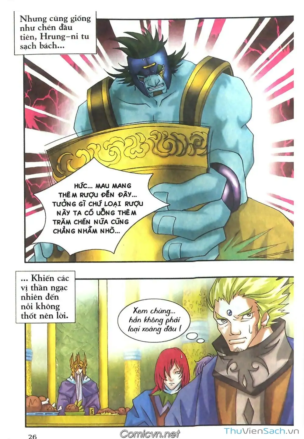 Truyện Tranh Thần Thoại Bắc Âu - Thế Giới Các Vị Thần trang 2