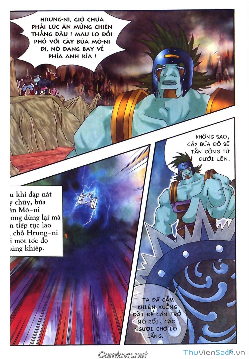 Truyện Tranh Thần Thoại Bắc Âu - Thế Giới Các Vị Thần trang 2