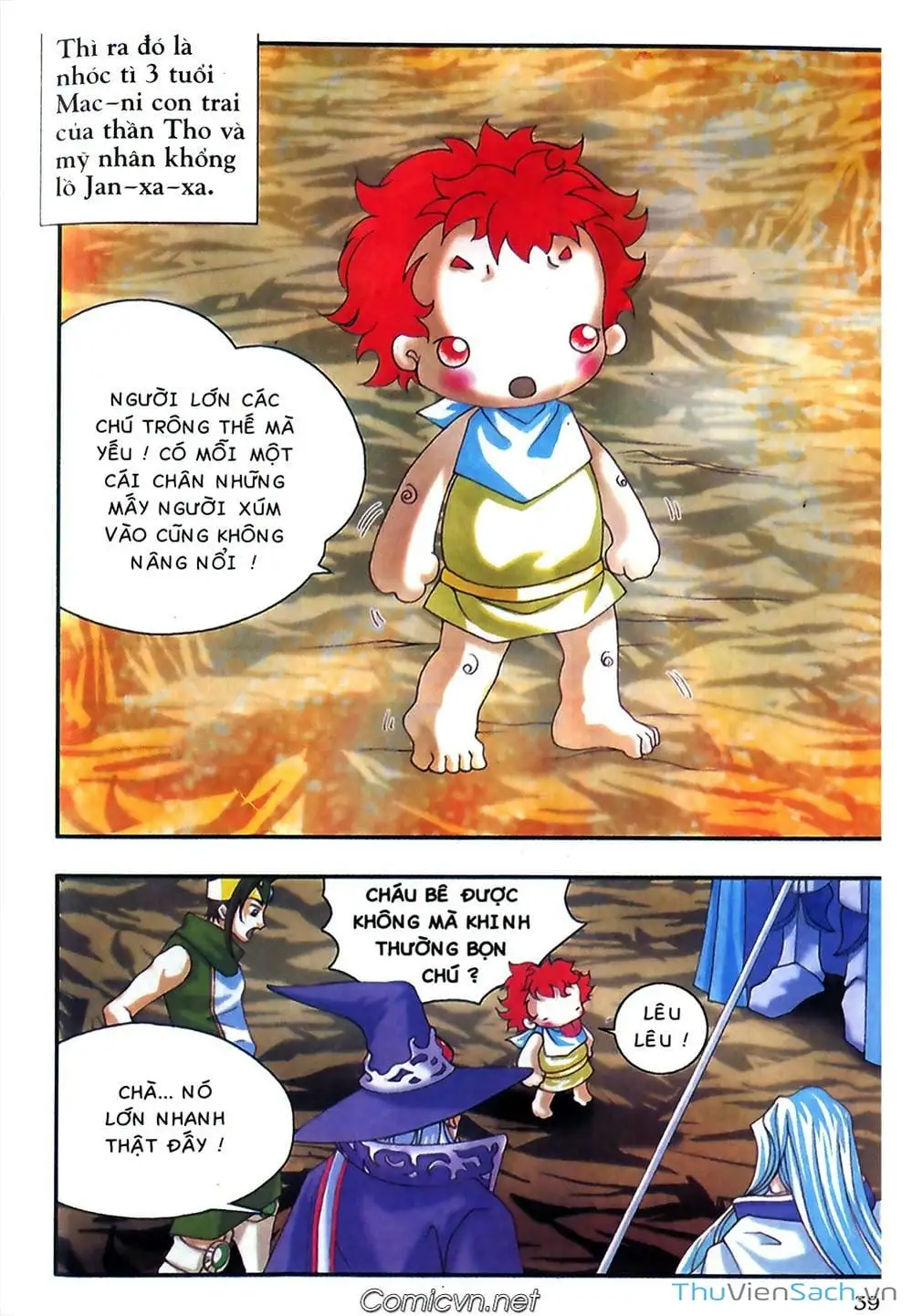 Truyện Tranh Thần Thoại Bắc Âu - Thế Giới Các Vị Thần trang 2