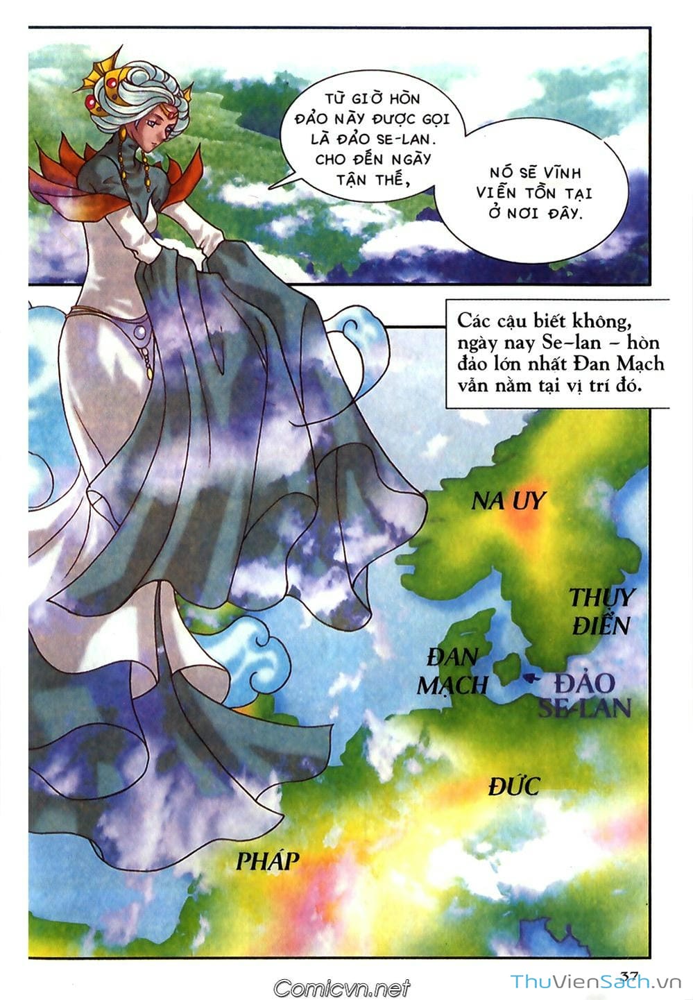 Truyện Tranh Thần Thoại Bắc Âu - Thế Giới Các Vị Thần trang 2