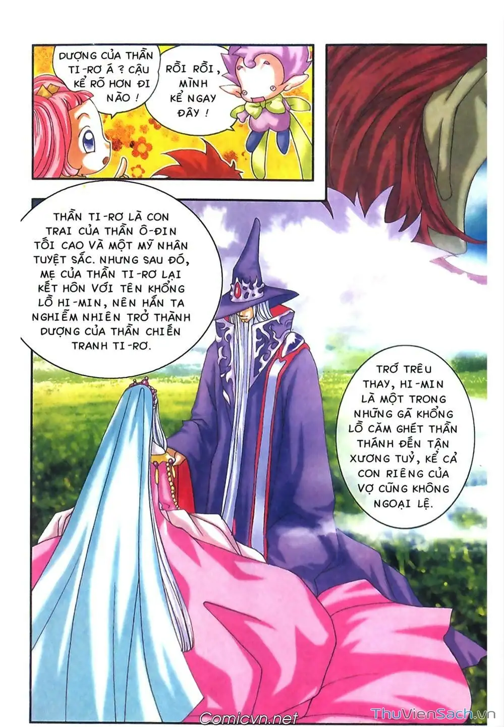 Truyện Tranh Thần Thoại Bắc Âu - Thế Giới Các Vị Thần trang 2