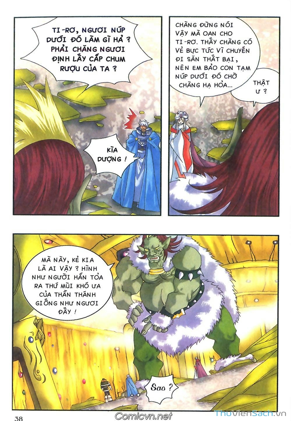 Truyện Tranh Thần Thoại Bắc Âu - Thế Giới Các Vị Thần trang 2