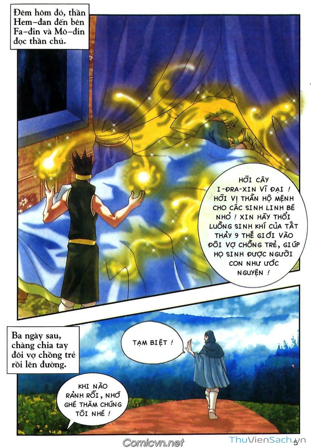 Truyện Tranh Thần Thoại Bắc Âu - Thế Giới Các Vị Thần trang 2