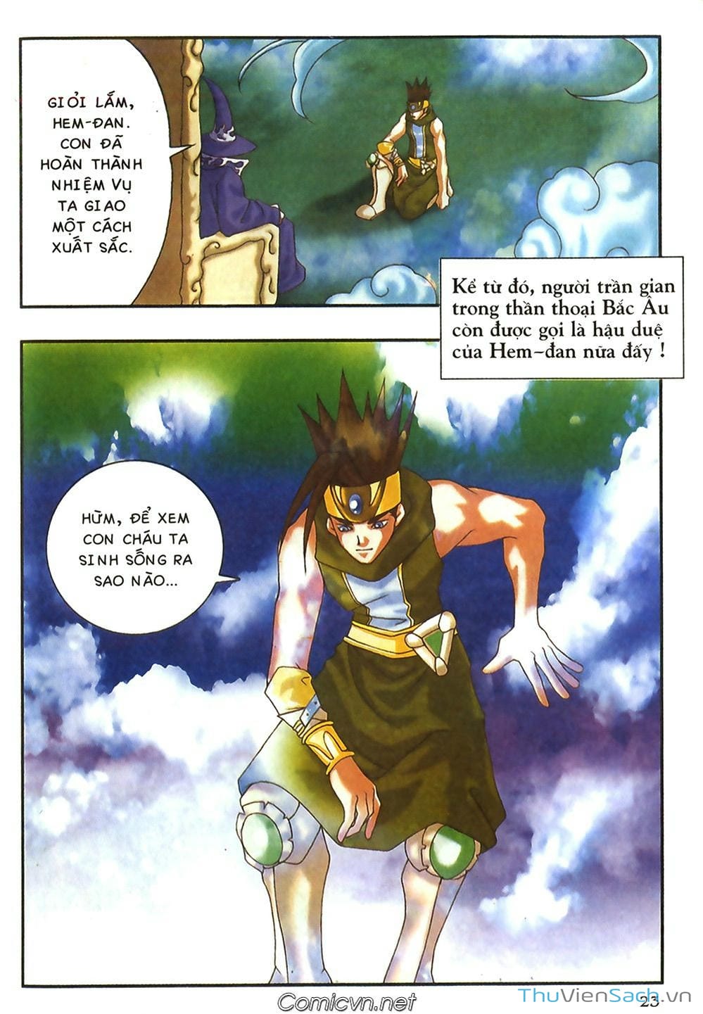 Truyện Tranh Thần Thoại Bắc Âu - Thế Giới Các Vị Thần trang 2