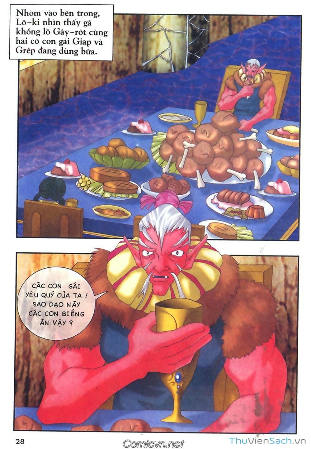 Truyện Tranh Thần Thoại Bắc Âu - Thế Giới Các Vị Thần trang 2