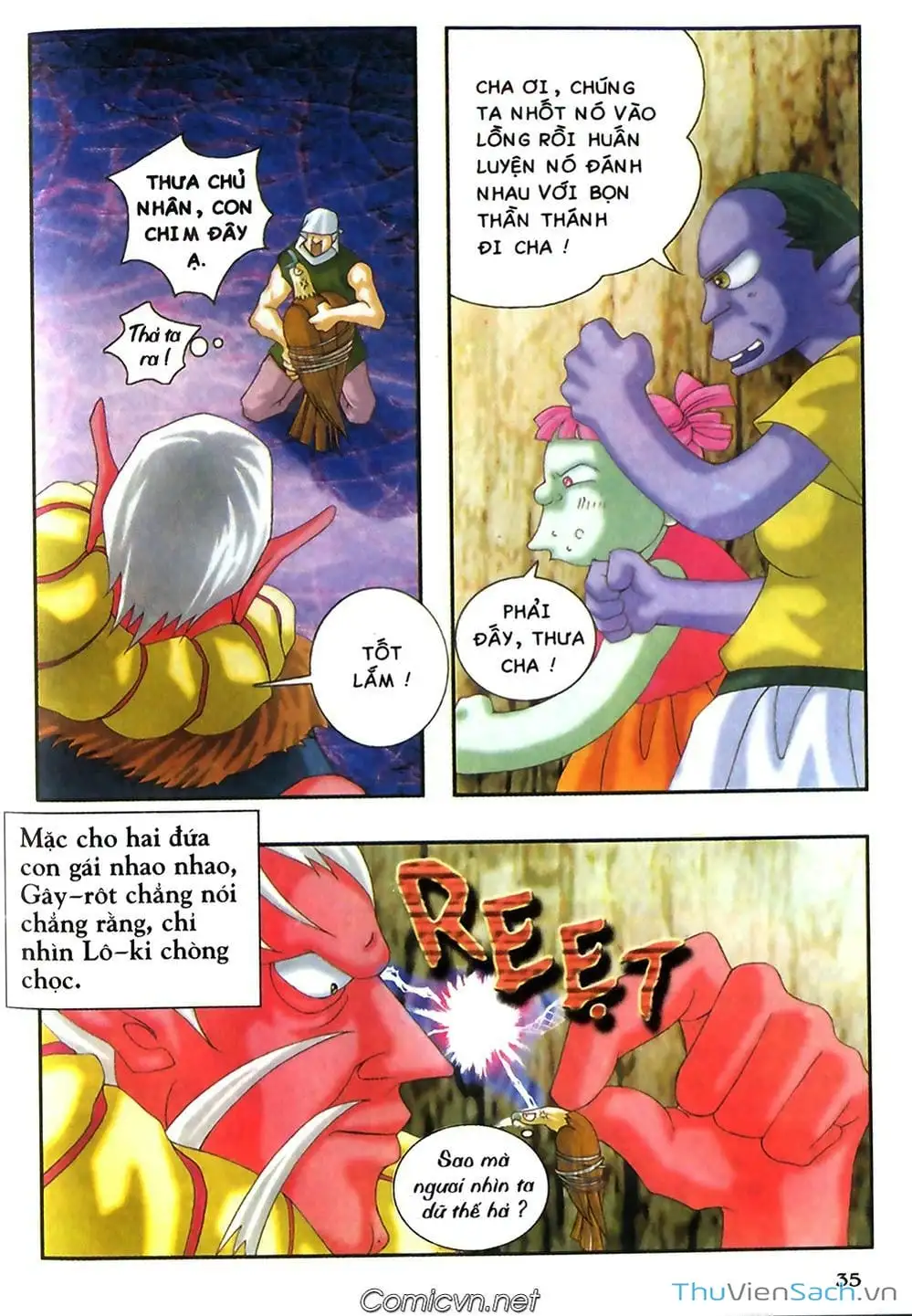 Truyện Tranh Thần Thoại Bắc Âu - Thế Giới Các Vị Thần trang 2