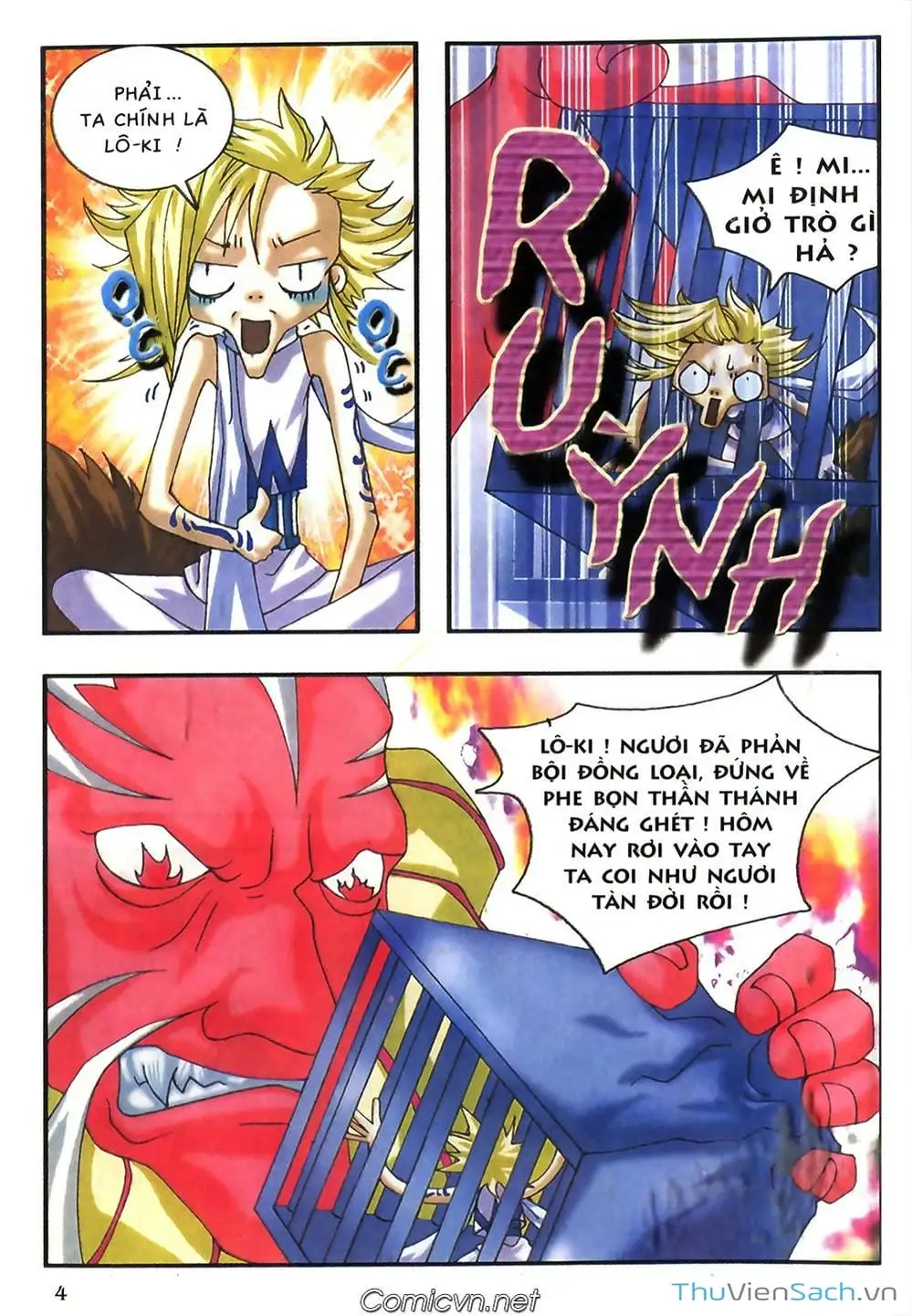 Truyện Tranh Thần Thoại Bắc Âu - Thế Giới Các Vị Thần trang 2