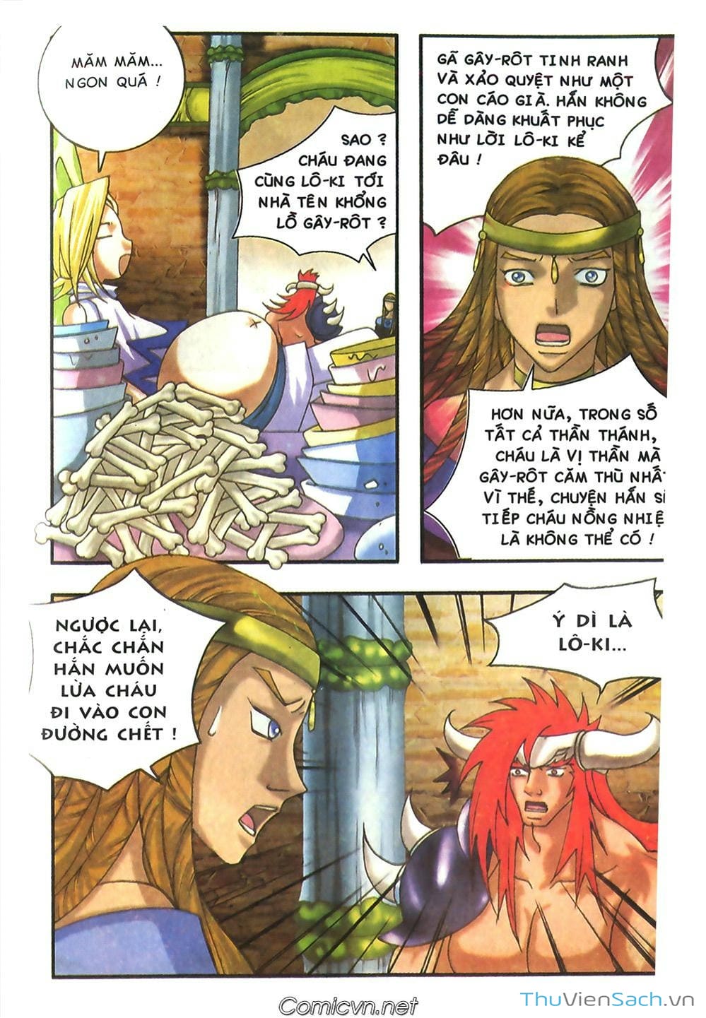 Truyện Tranh Thần Thoại Bắc Âu - Thế Giới Các Vị Thần trang 2