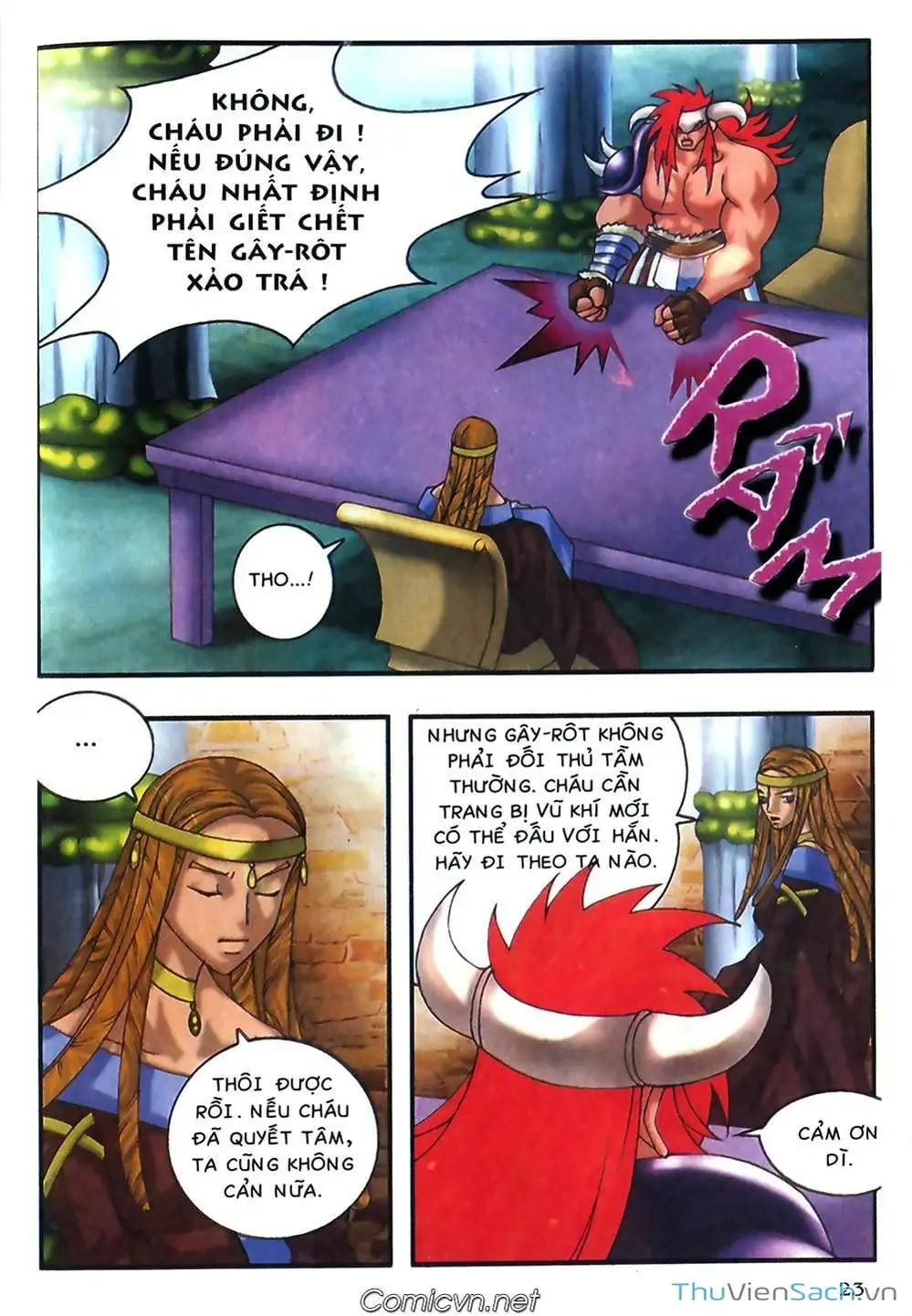 Truyện Tranh Thần Thoại Bắc Âu - Thế Giới Các Vị Thần trang 2