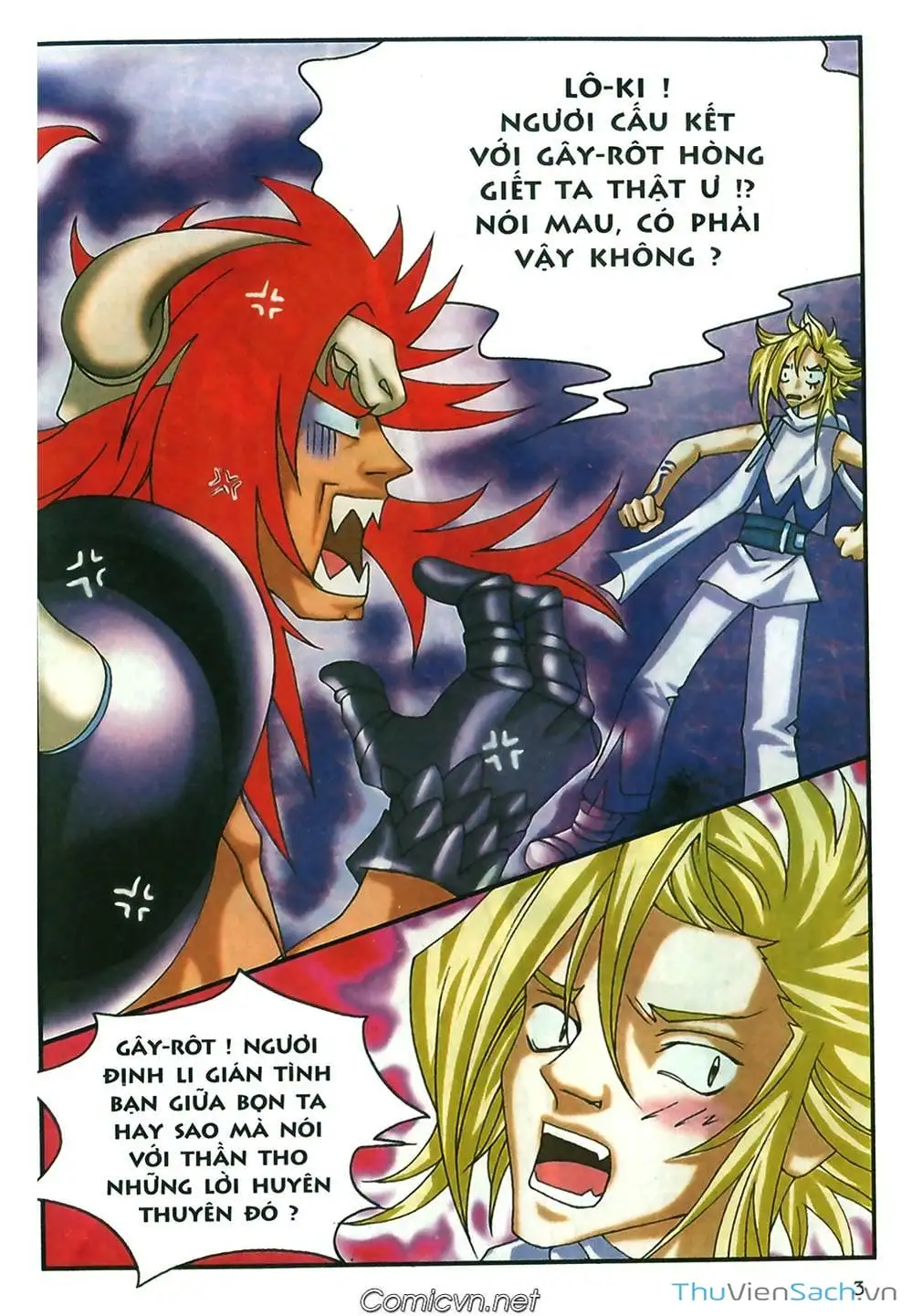 Truyện Tranh Thần Thoại Bắc Âu - Thế Giới Các Vị Thần trang 2