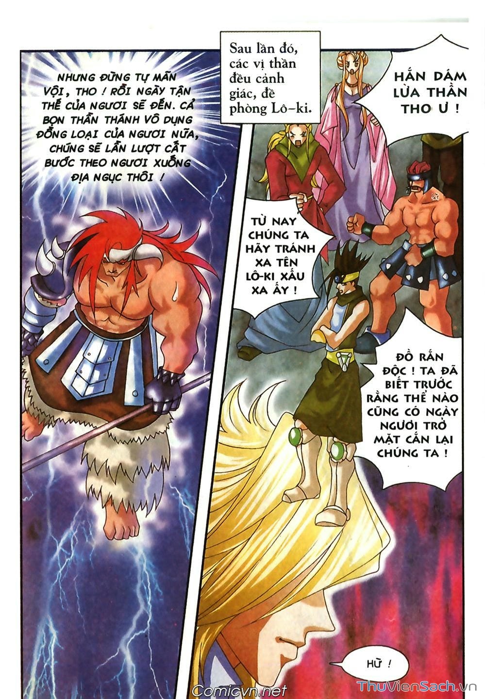 Truyện Tranh Thần Thoại Bắc Âu - Thế Giới Các Vị Thần trang 2