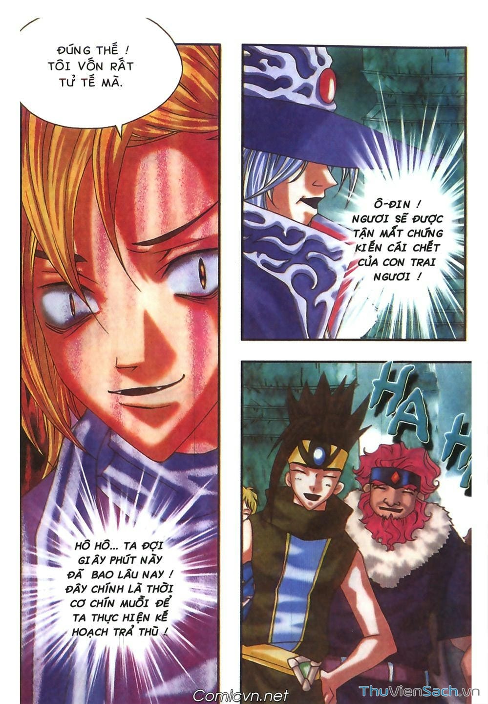 Truyện Tranh Thần Thoại Bắc Âu - Thế Giới Các Vị Thần trang 2