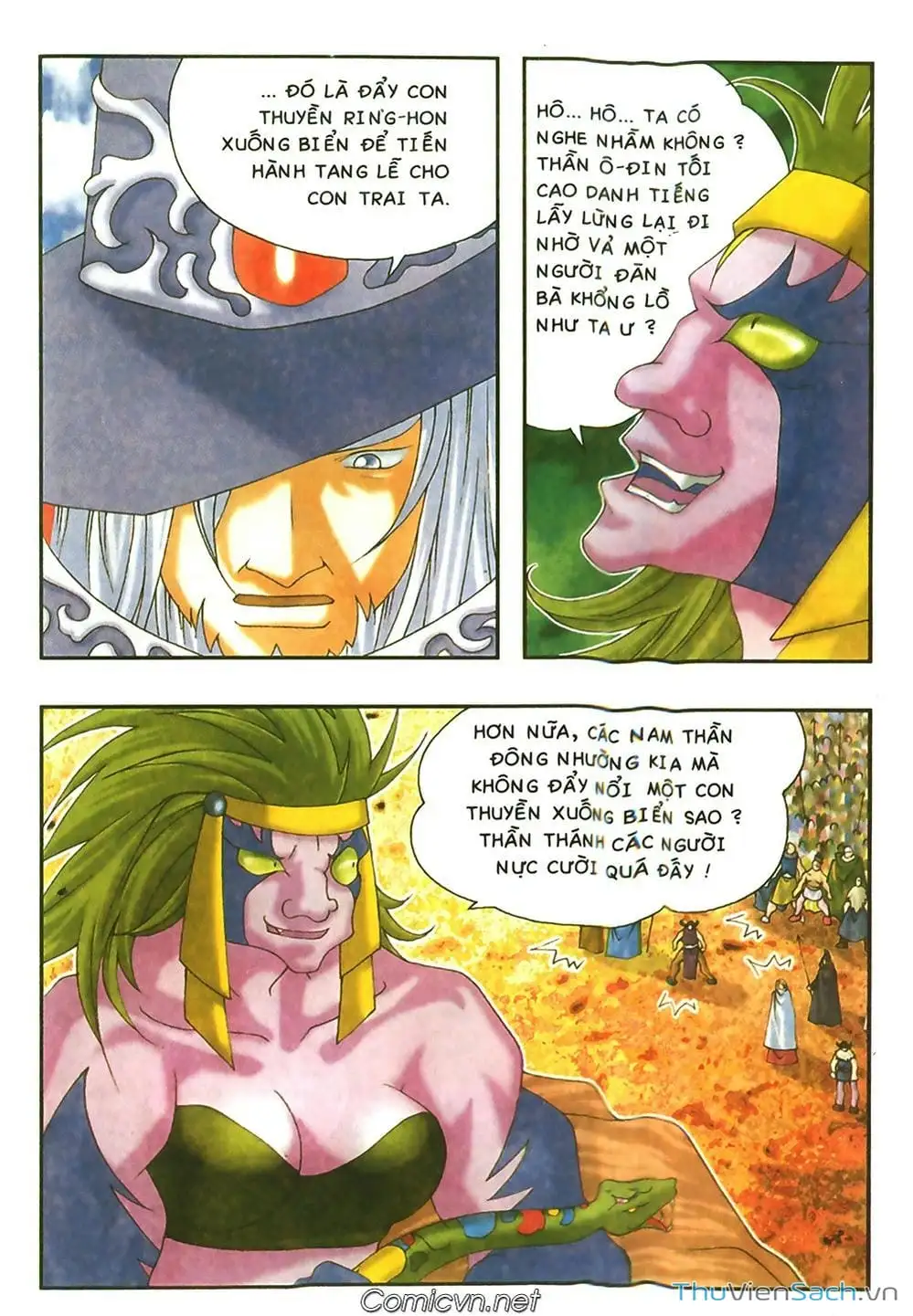 Truyện Tranh Thần Thoại Bắc Âu - Thế Giới Các Vị Thần trang 2