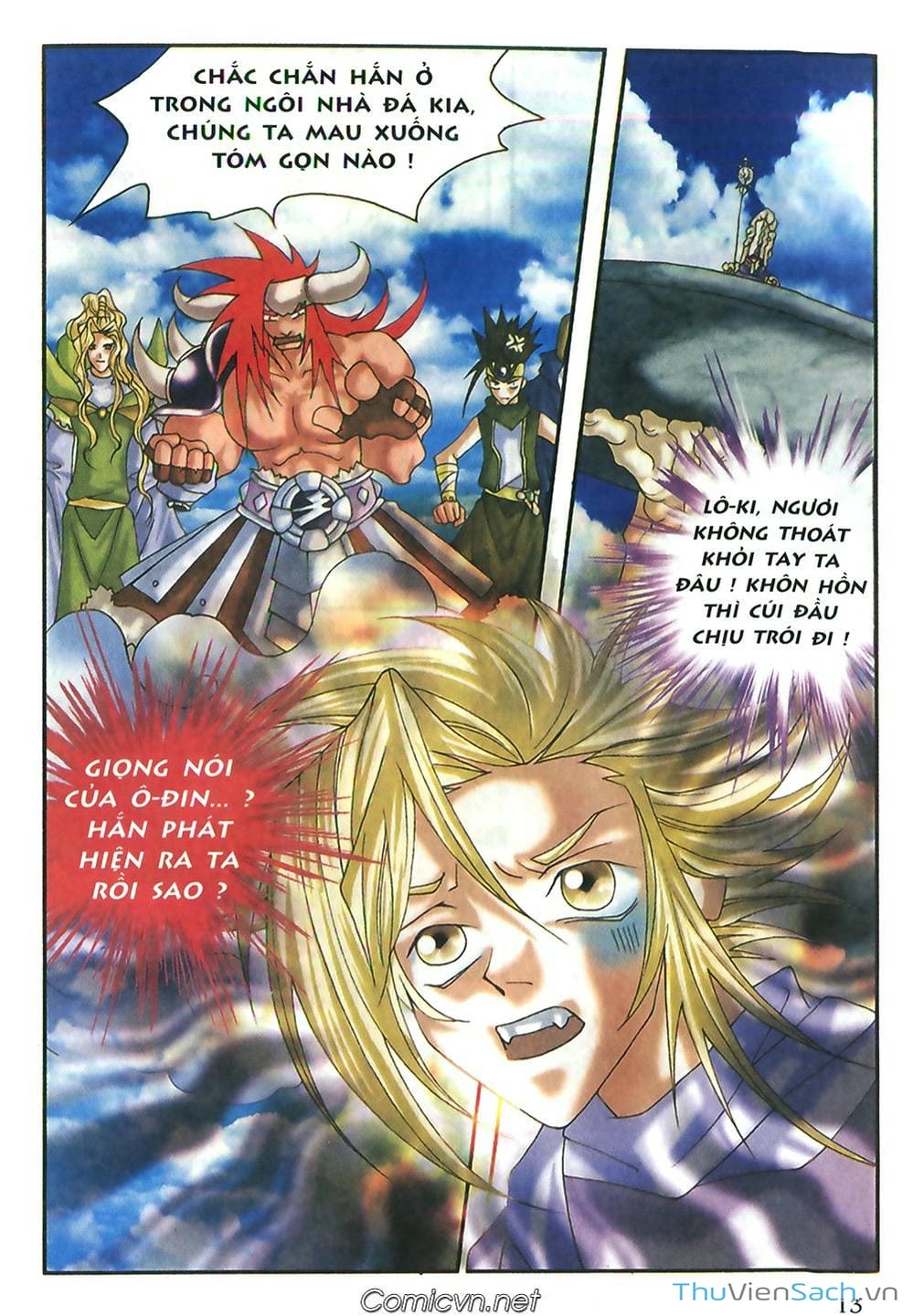 Truyện Tranh Thần Thoại Bắc Âu - Thế Giới Các Vị Thần trang 2