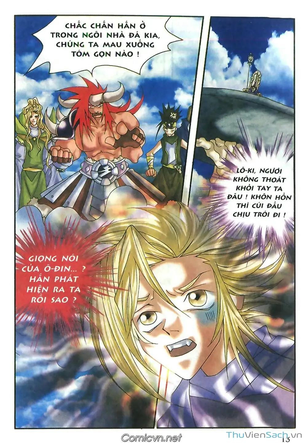 Truyện Tranh Thần Thoại Bắc Âu - Thế Giới Các Vị Thần trang 2