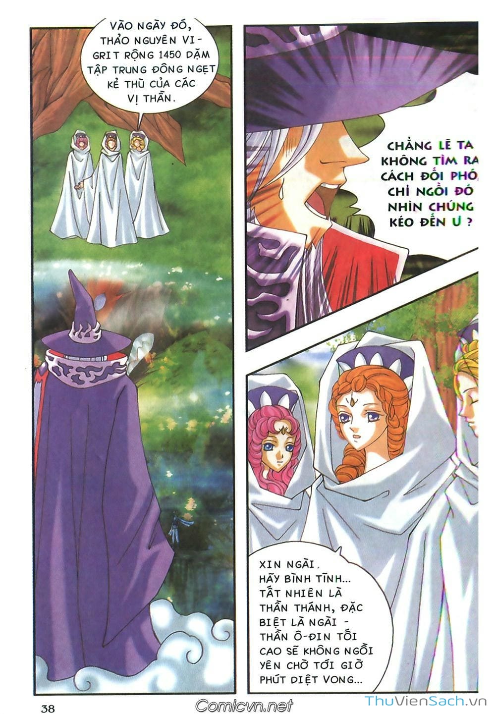 Truyện Tranh Thần Thoại Bắc Âu - Thế Giới Các Vị Thần trang 2