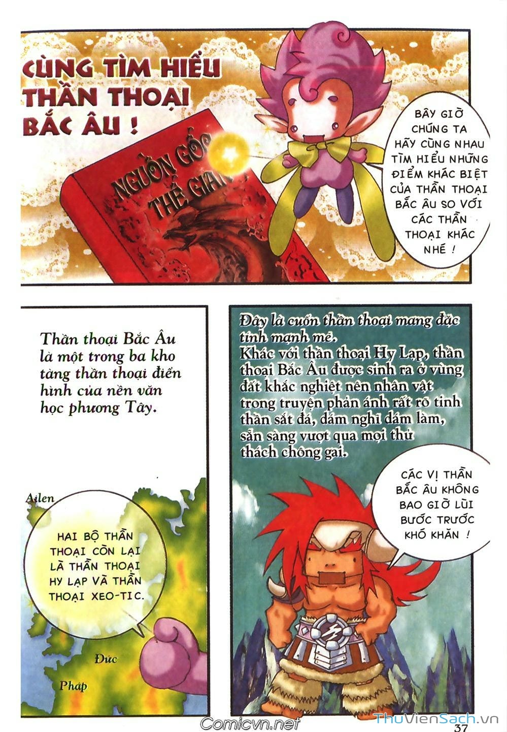 Truyện Tranh Thần Thoại Bắc Âu - Thế Giới Các Vị Thần trang 2