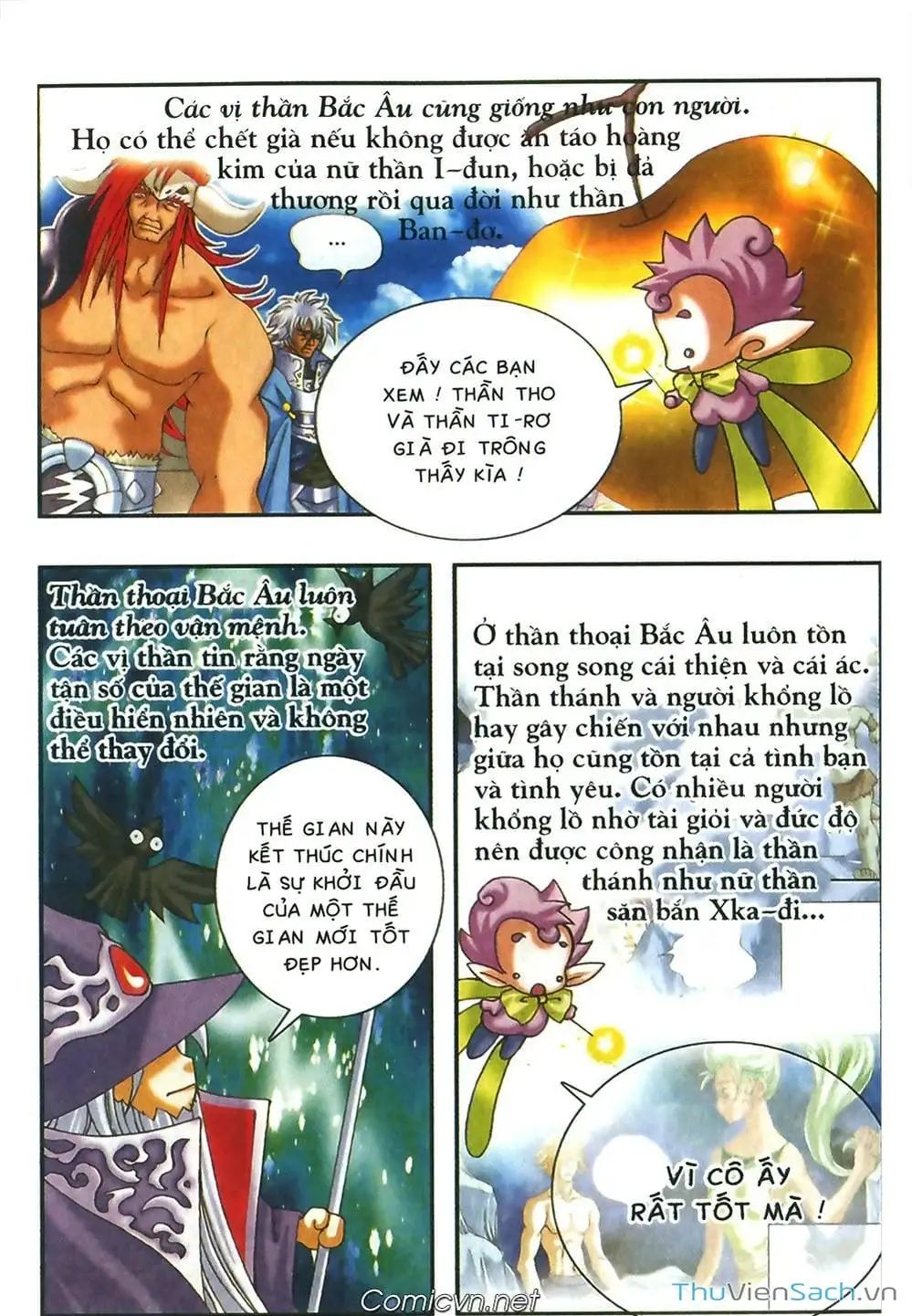 Truyện Tranh Thần Thoại Bắc Âu - Thế Giới Các Vị Thần trang 2