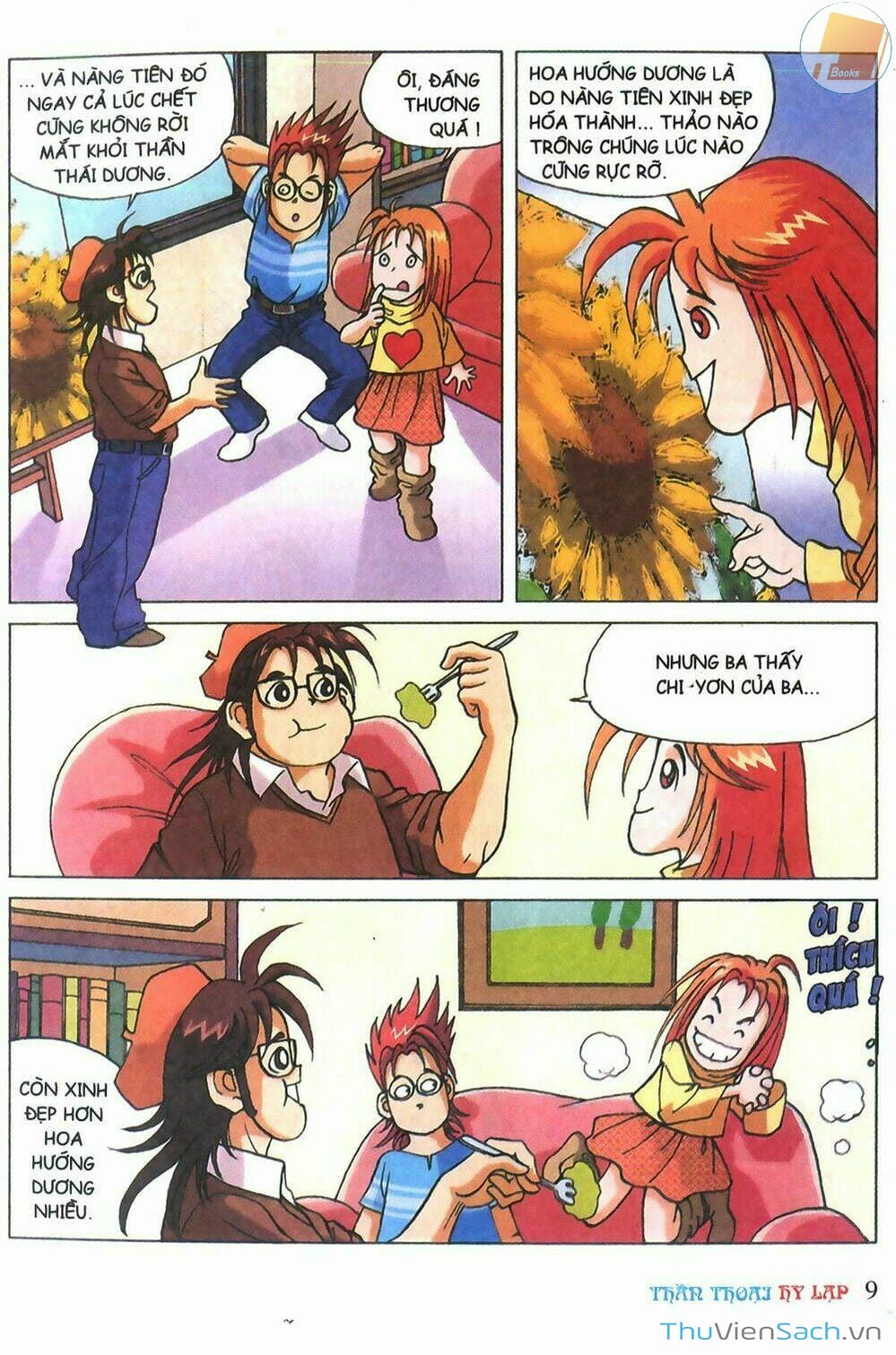 Truyện Tranh Thần Thoại Hy Lạp - Nguồn Gốc Các Vị Thần trang 3