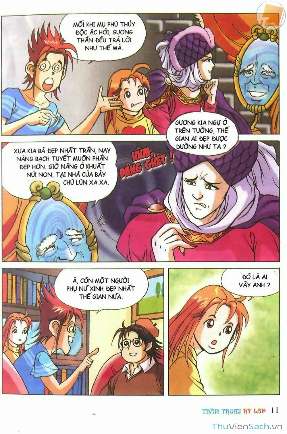 Truyện Tranh Thần Thoại Hy Lạp - Nguồn Gốc Các Vị Thần trang 3