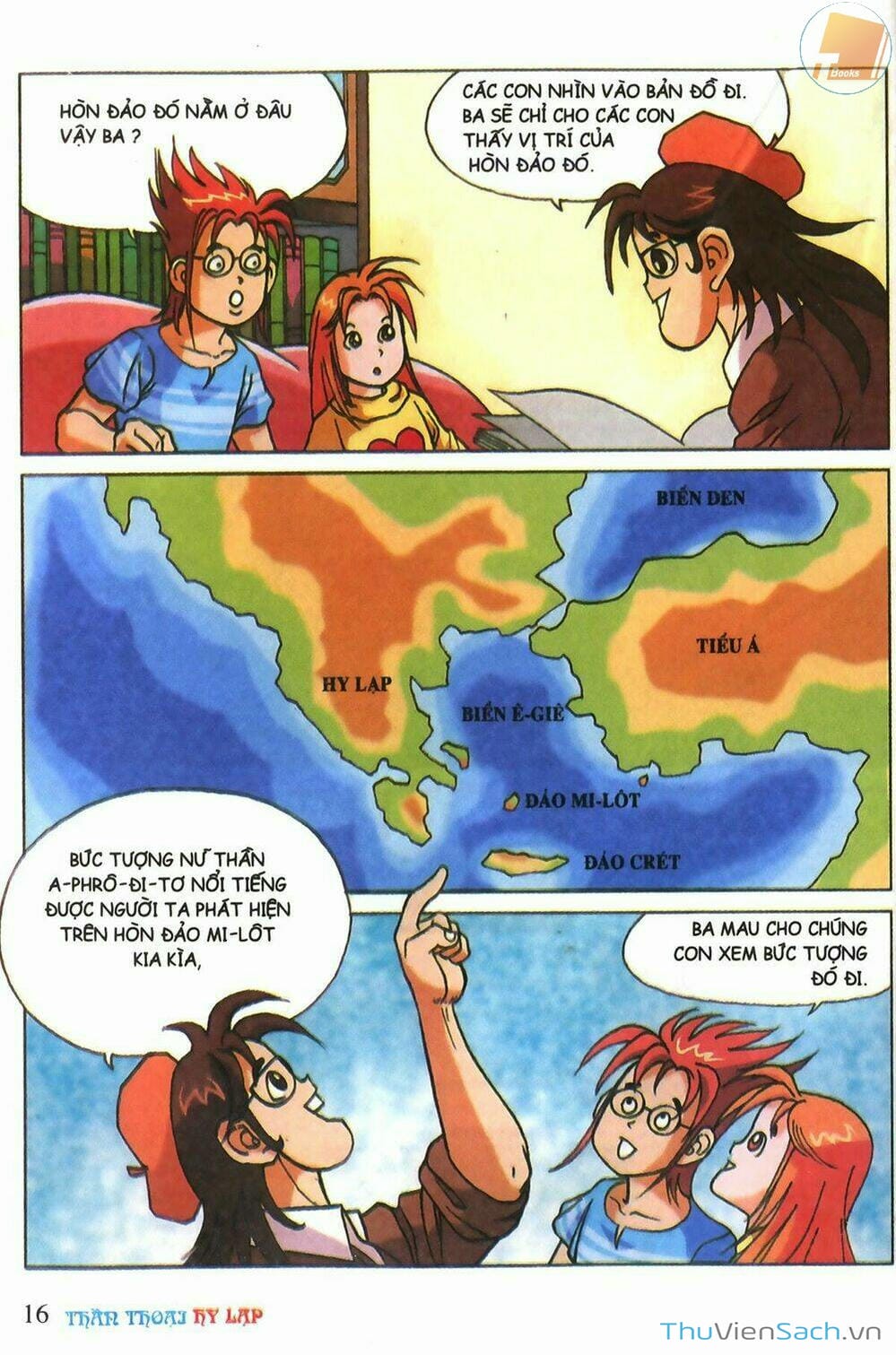 Truyện Tranh Thần Thoại Hy Lạp - Nguồn Gốc Các Vị Thần trang 3