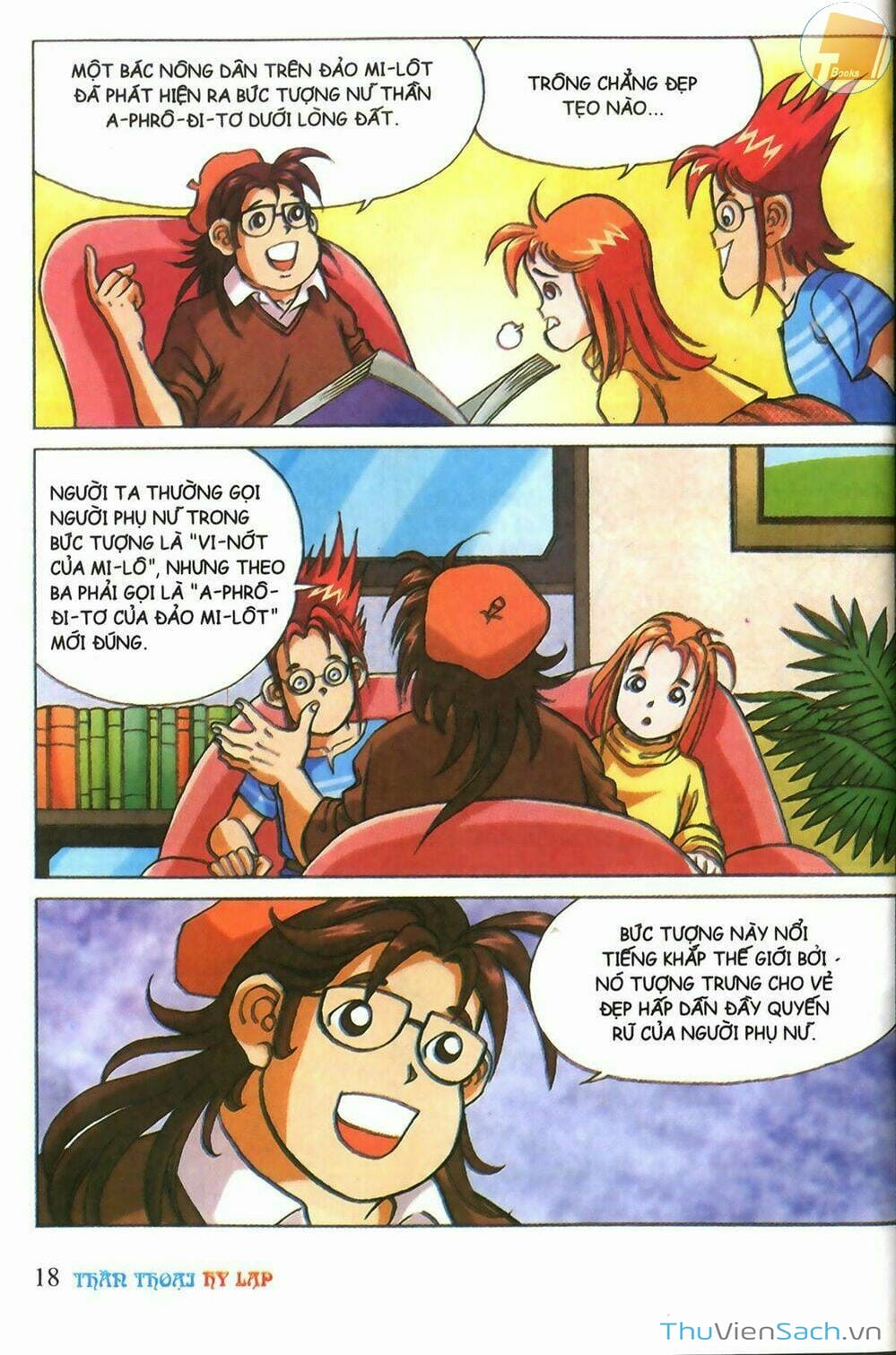 Truyện Tranh Thần Thoại Hy Lạp - Nguồn Gốc Các Vị Thần trang 3