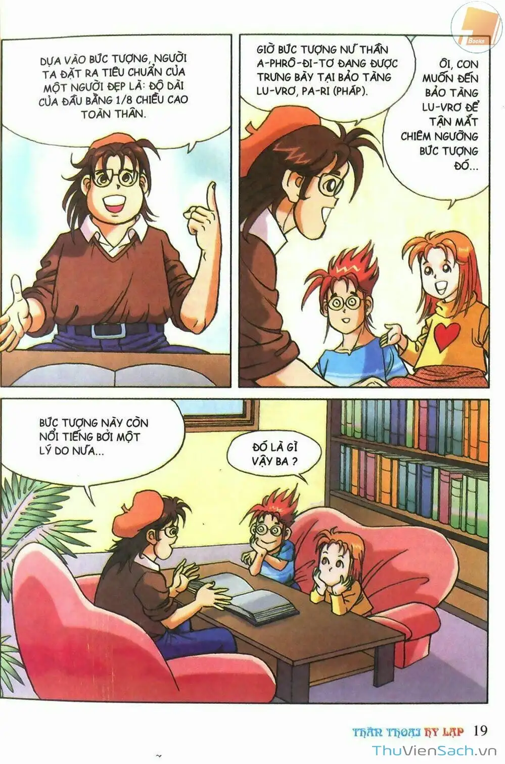 Truyện Tranh Thần Thoại Hy Lạp - Nguồn Gốc Các Vị Thần trang 3