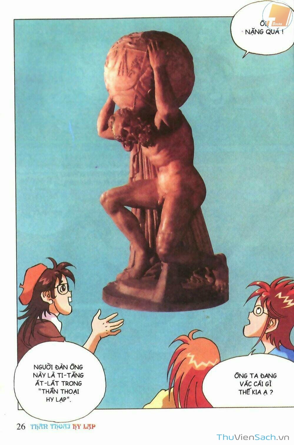 Truyện Tranh Thần Thoại Hy Lạp - Nguồn Gốc Các Vị Thần trang 3