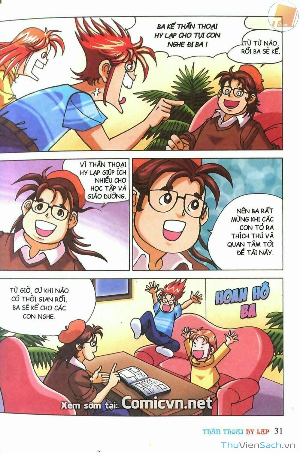 Truyện Tranh Thần Thoại Hy Lạp - Nguồn Gốc Các Vị Thần trang 3