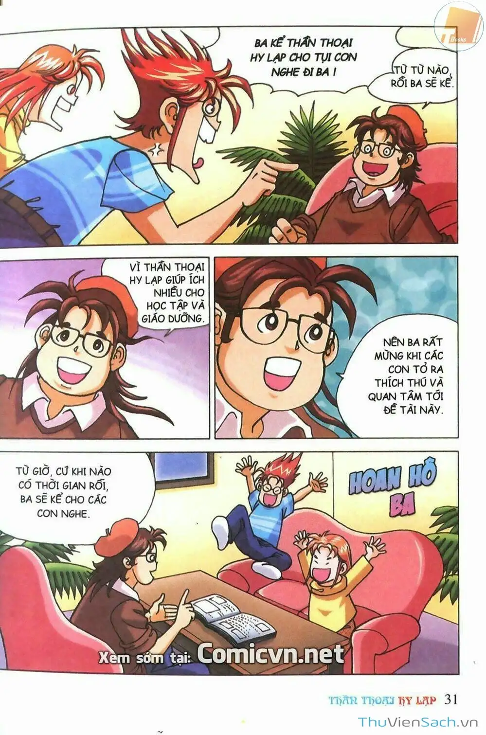 Truyện Tranh Thần Thoại Hy Lạp - Nguồn Gốc Các Vị Thần trang 3