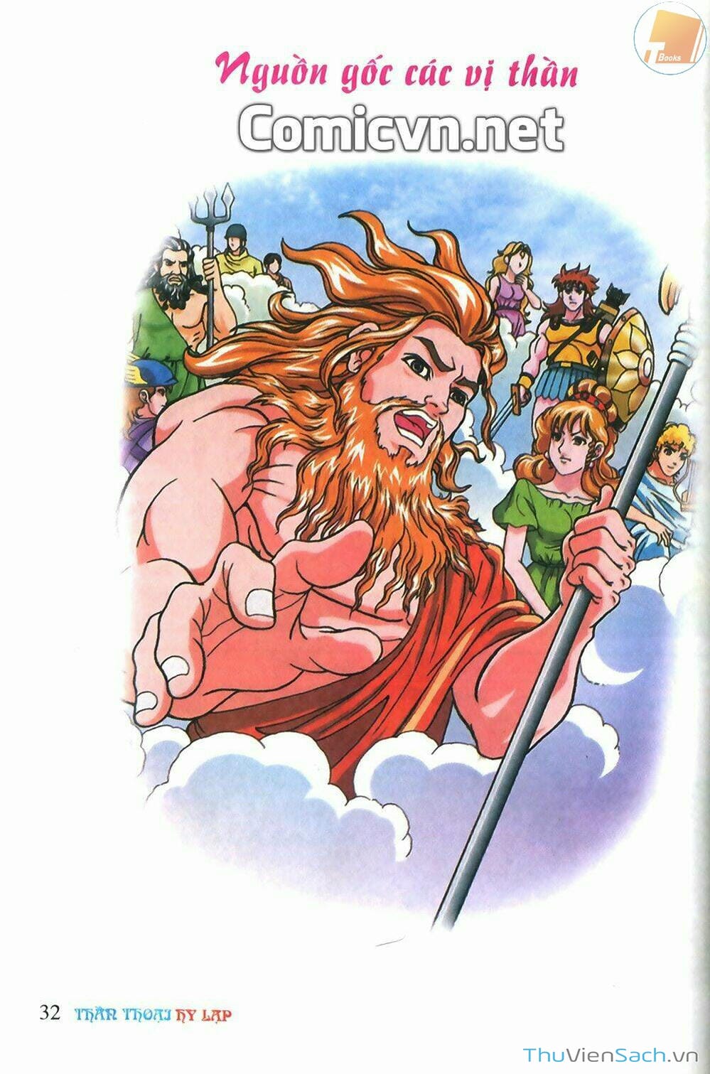 Truyện Tranh Thần Thoại Hy Lạp - Nguồn Gốc Các Vị Thần trang 3