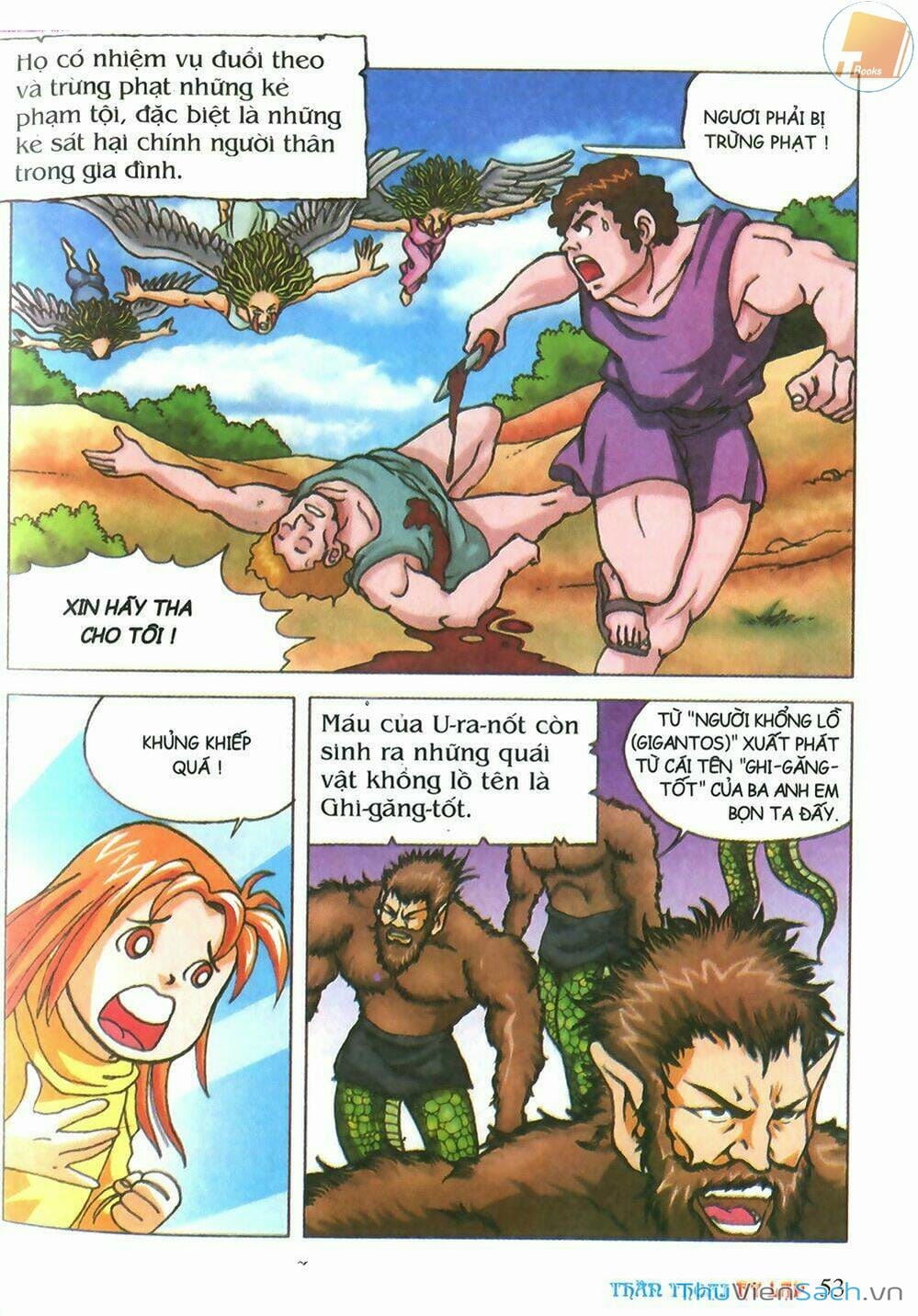 Truyện Tranh Thần Thoại Hy Lạp - Nguồn Gốc Các Vị Thần trang 3