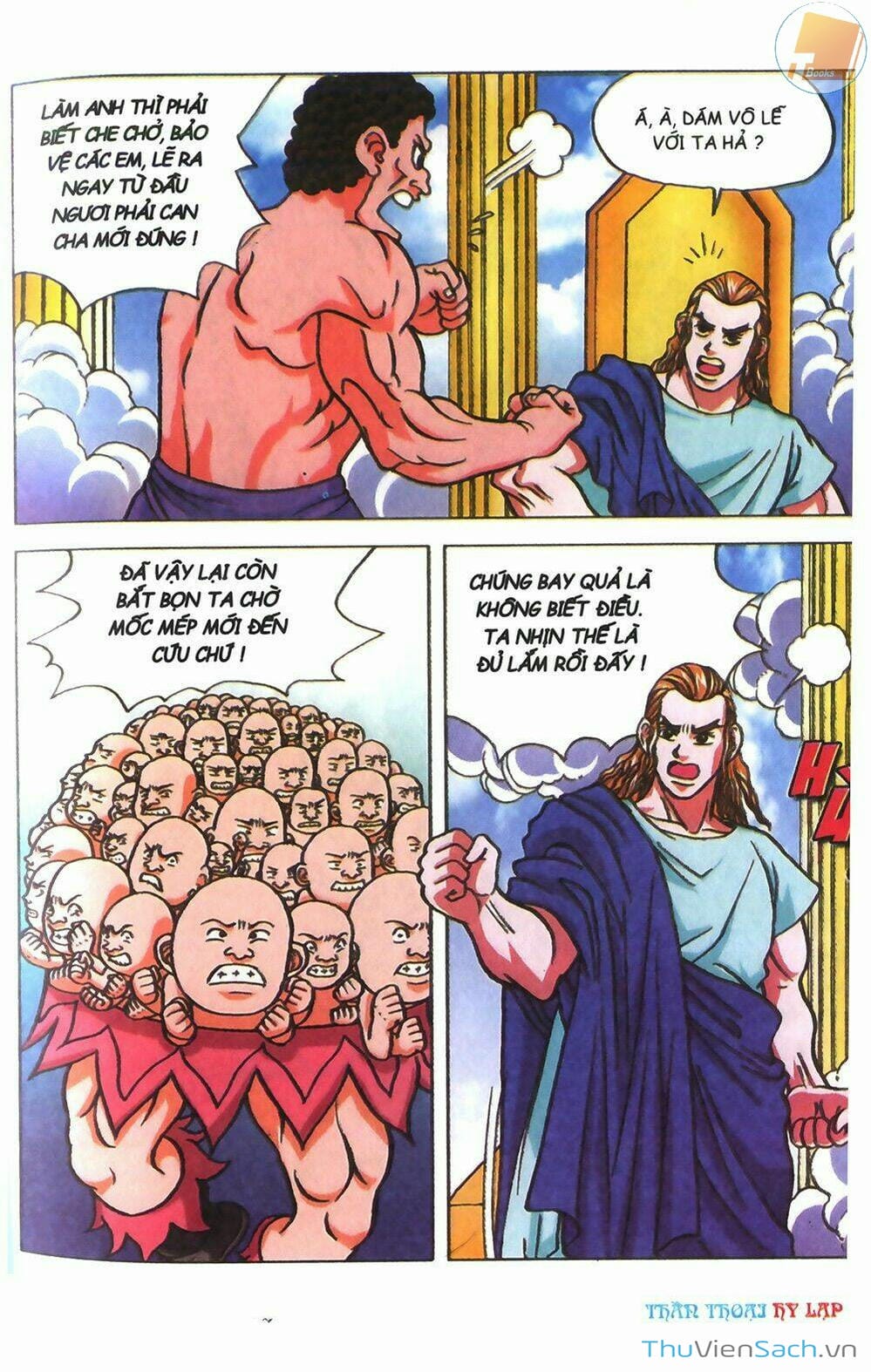 Truyện Tranh Thần Thoại Hy Lạp - Nguồn Gốc Các Vị Thần trang 3