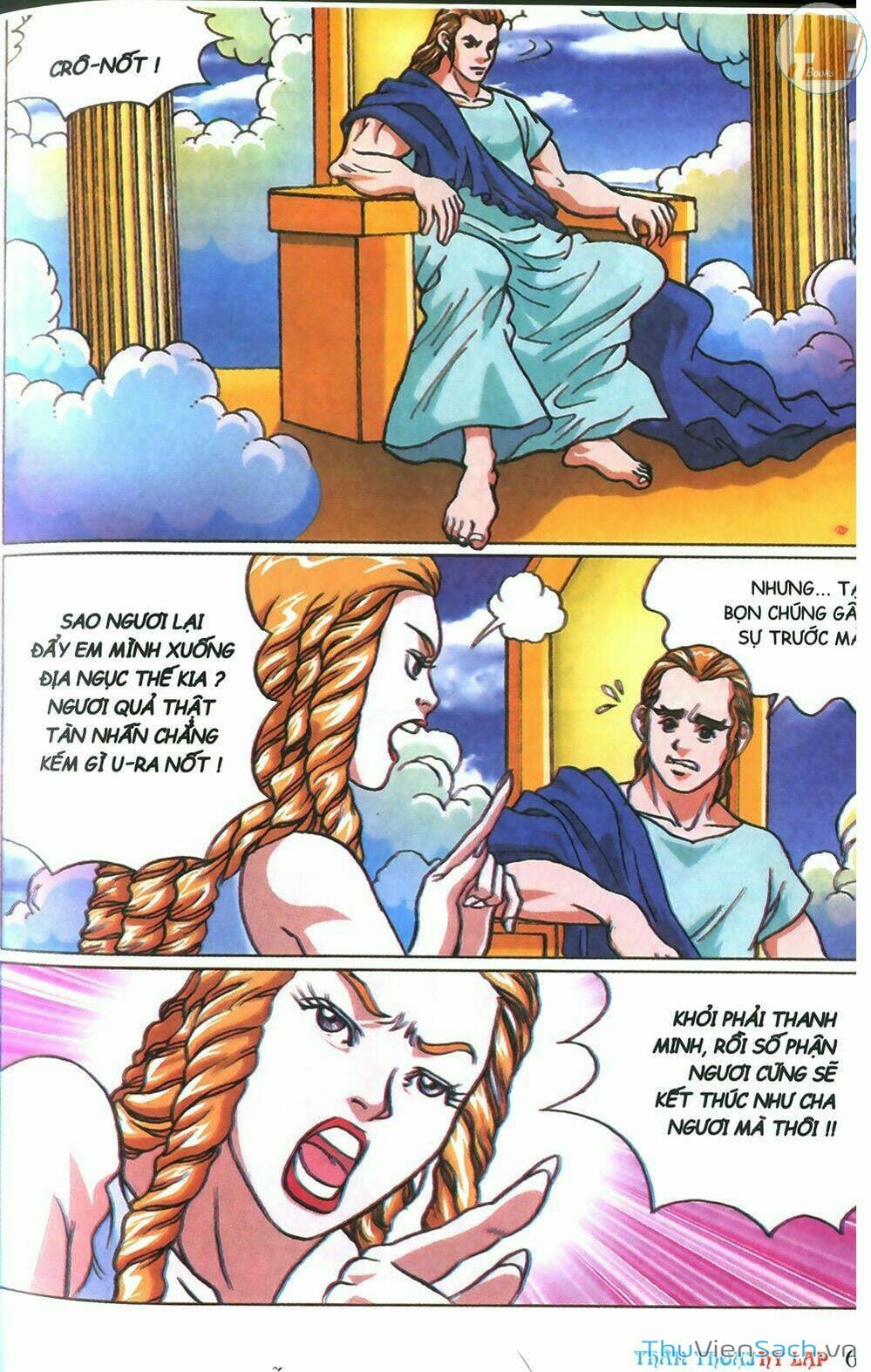 Truyện Tranh Thần Thoại Hy Lạp - Nguồn Gốc Các Vị Thần trang 3