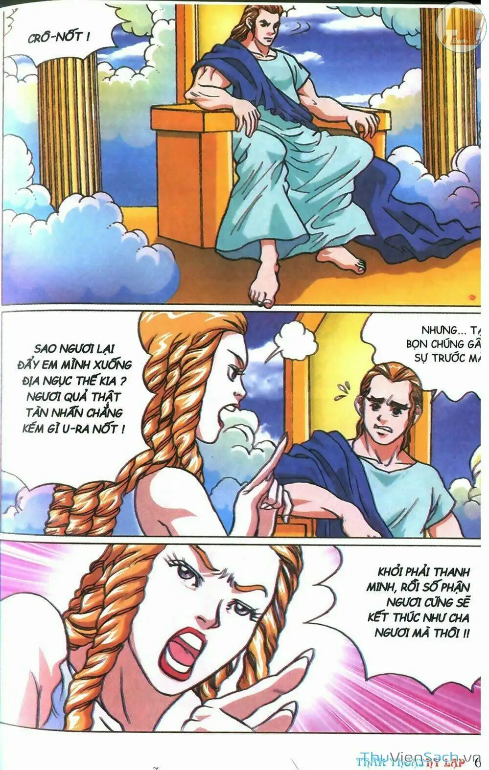 Truyện Tranh Thần Thoại Hy Lạp - Nguồn Gốc Các Vị Thần trang 3