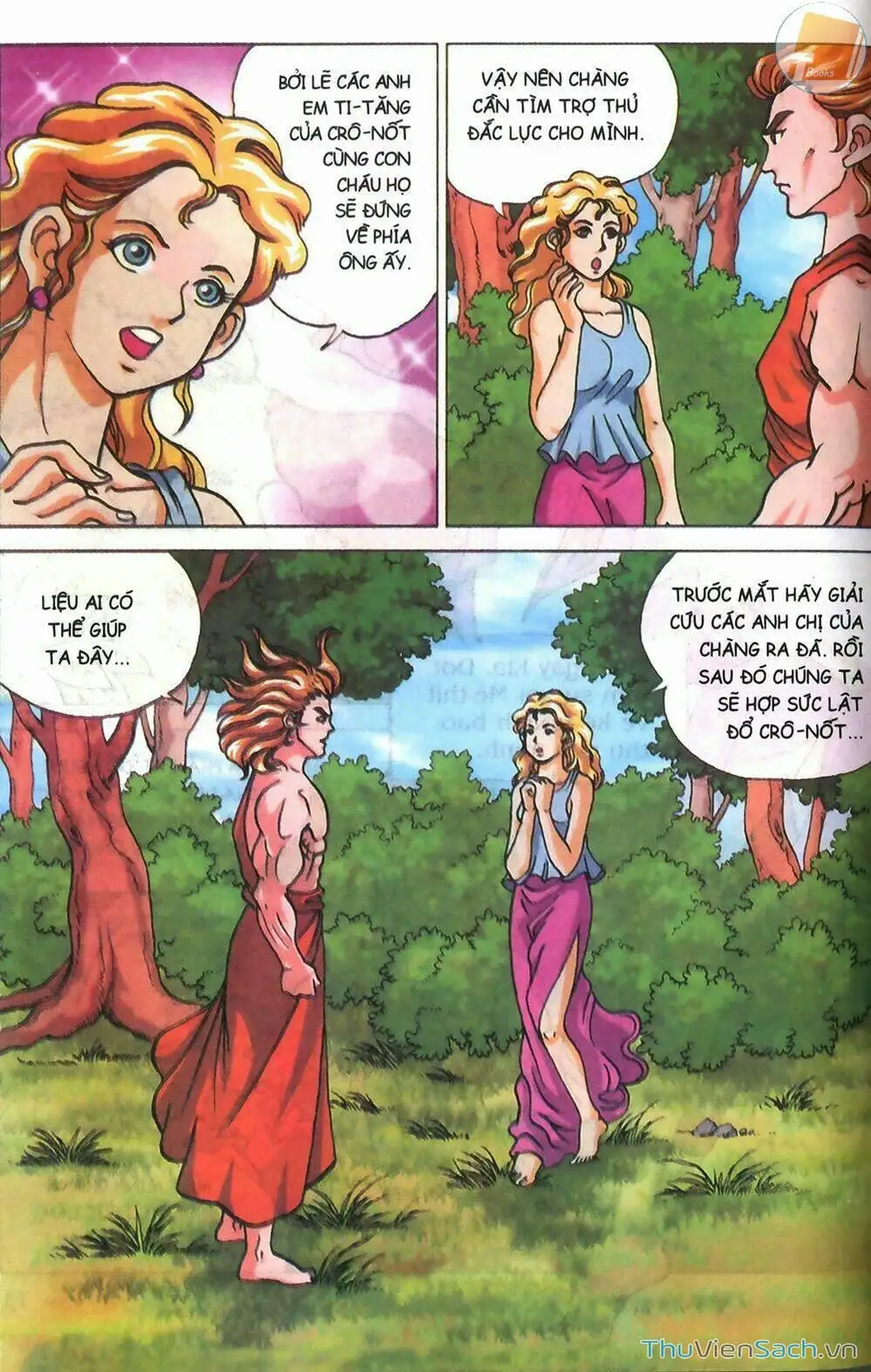 Truyện Tranh Thần Thoại Hy Lạp - Nguồn Gốc Các Vị Thần trang 3