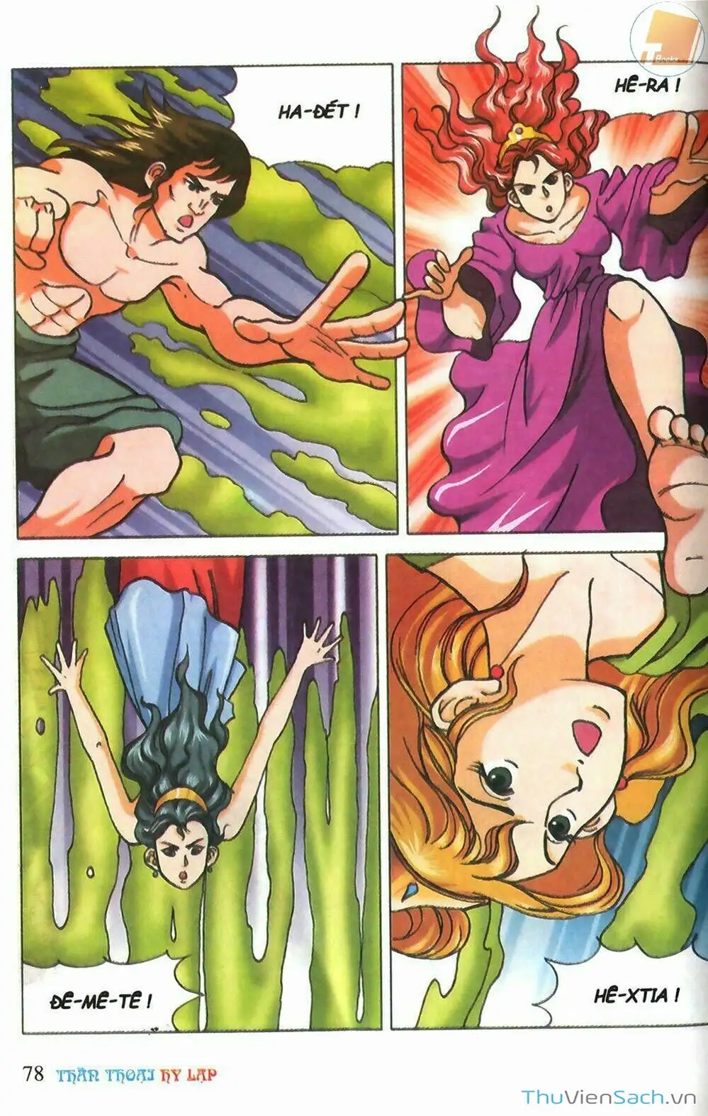 Truyện Tranh Thần Thoại Hy Lạp - Nguồn Gốc Các Vị Thần trang 3