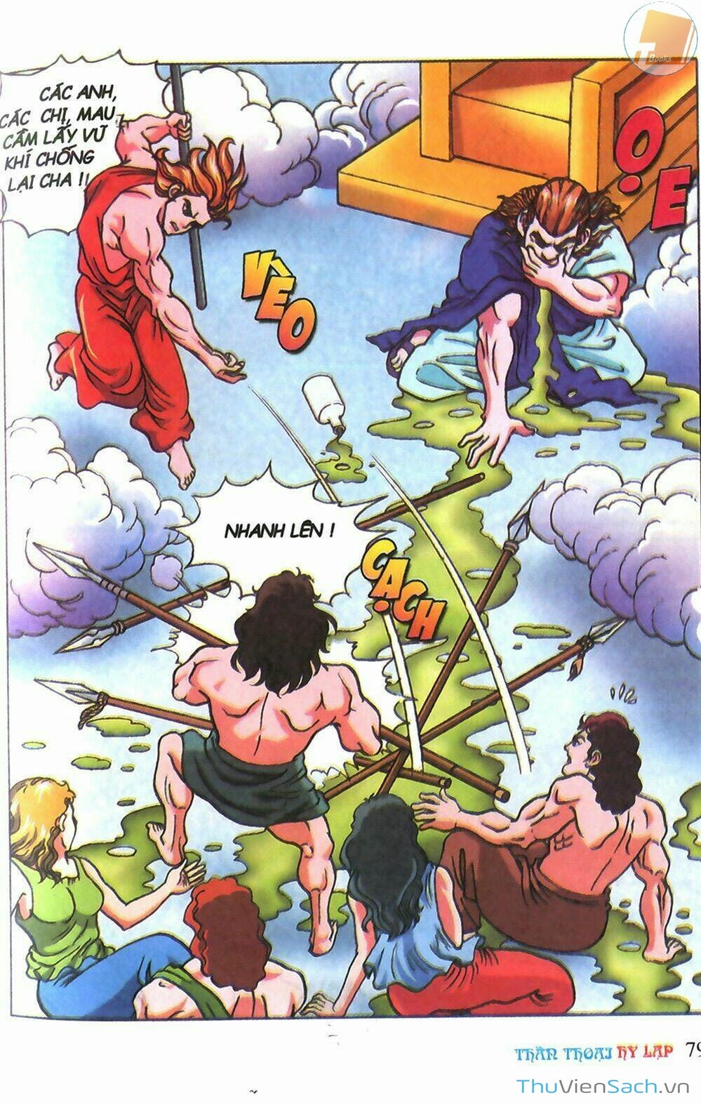 Truyện Tranh Thần Thoại Hy Lạp - Nguồn Gốc Các Vị Thần trang 3