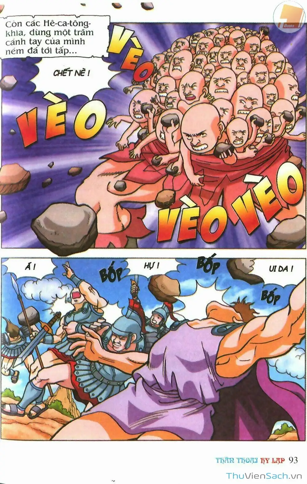 Truyện Tranh Thần Thoại Hy Lạp - Nguồn Gốc Các Vị Thần trang 3