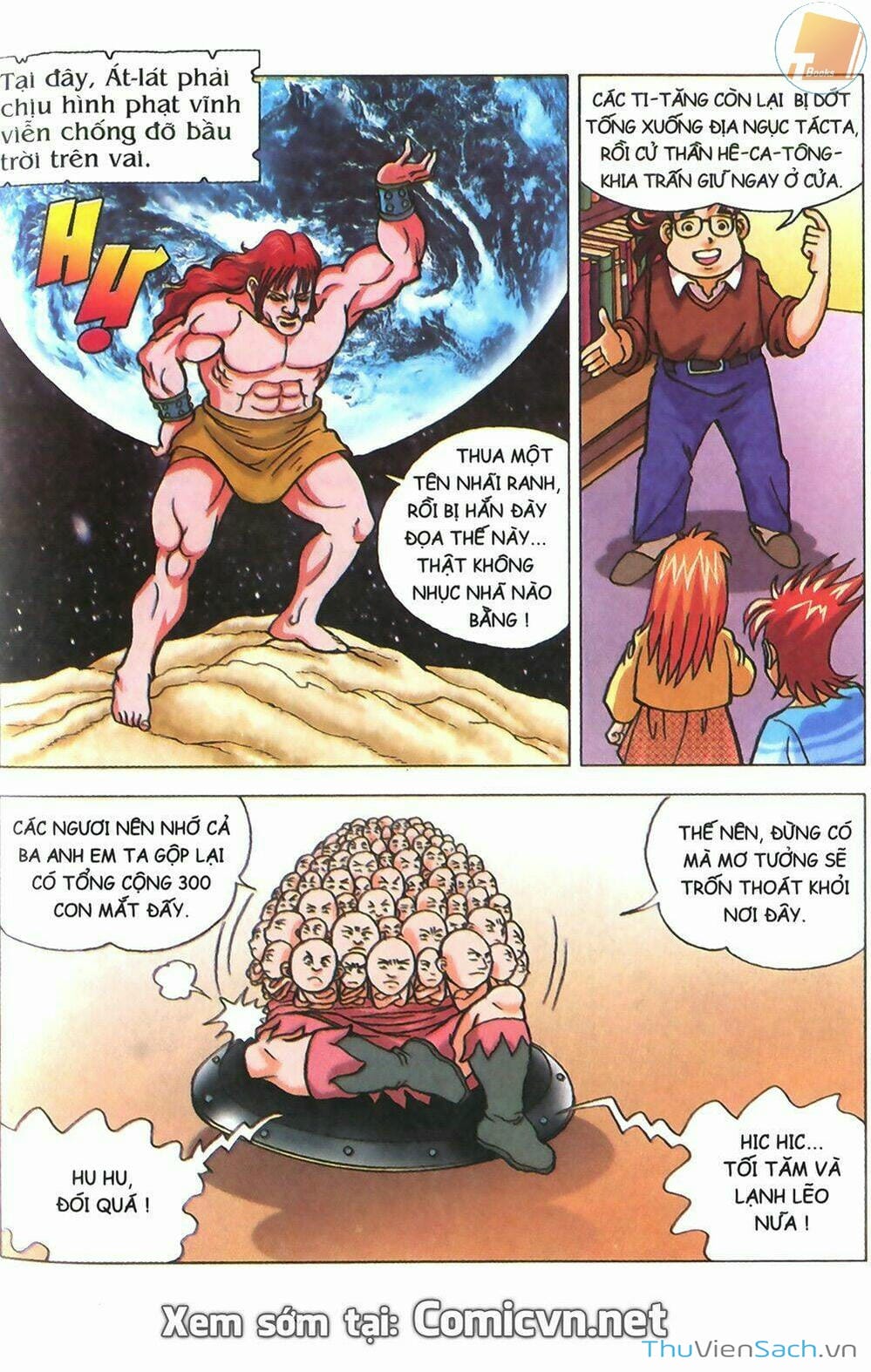 Truyện Tranh Thần Thoại Hy Lạp - Nguồn Gốc Các Vị Thần trang 3