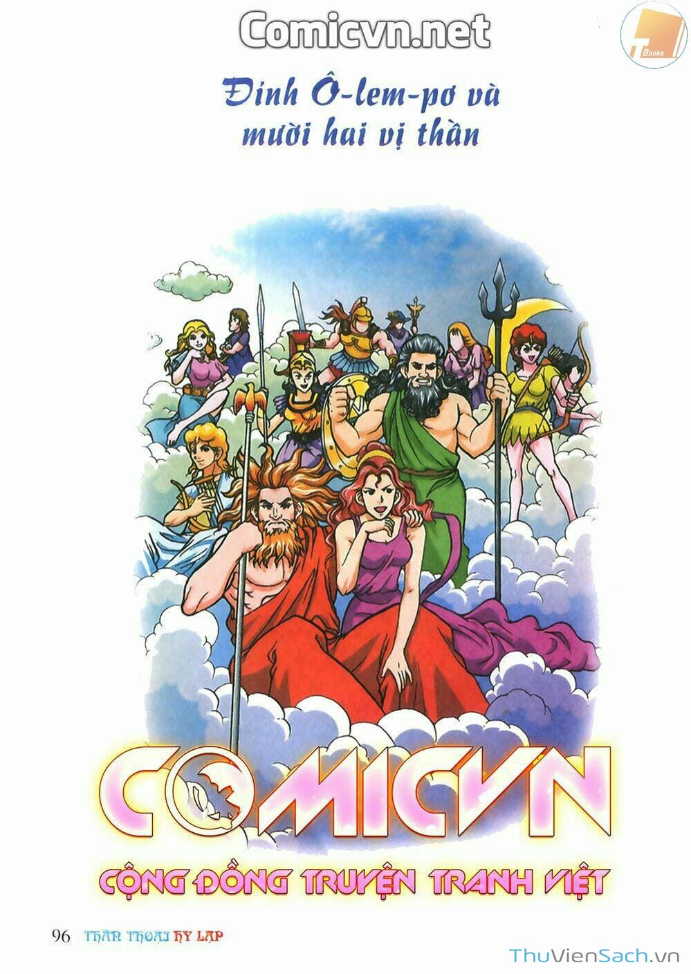 Truyện Tranh Thần Thoại Hy Lạp - Nguồn Gốc Các Vị Thần trang 3