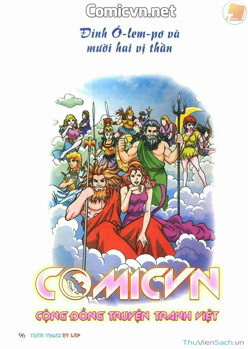 Truyện Tranh Thần Thoại Hy Lạp - Nguồn Gốc Các Vị Thần trang 3