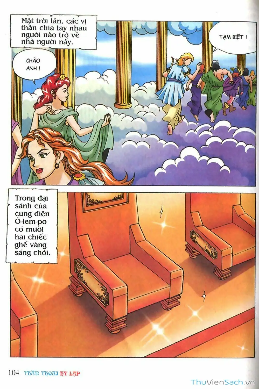 Truyện Tranh Thần Thoại Hy Lạp - Nguồn Gốc Các Vị Thần trang 3