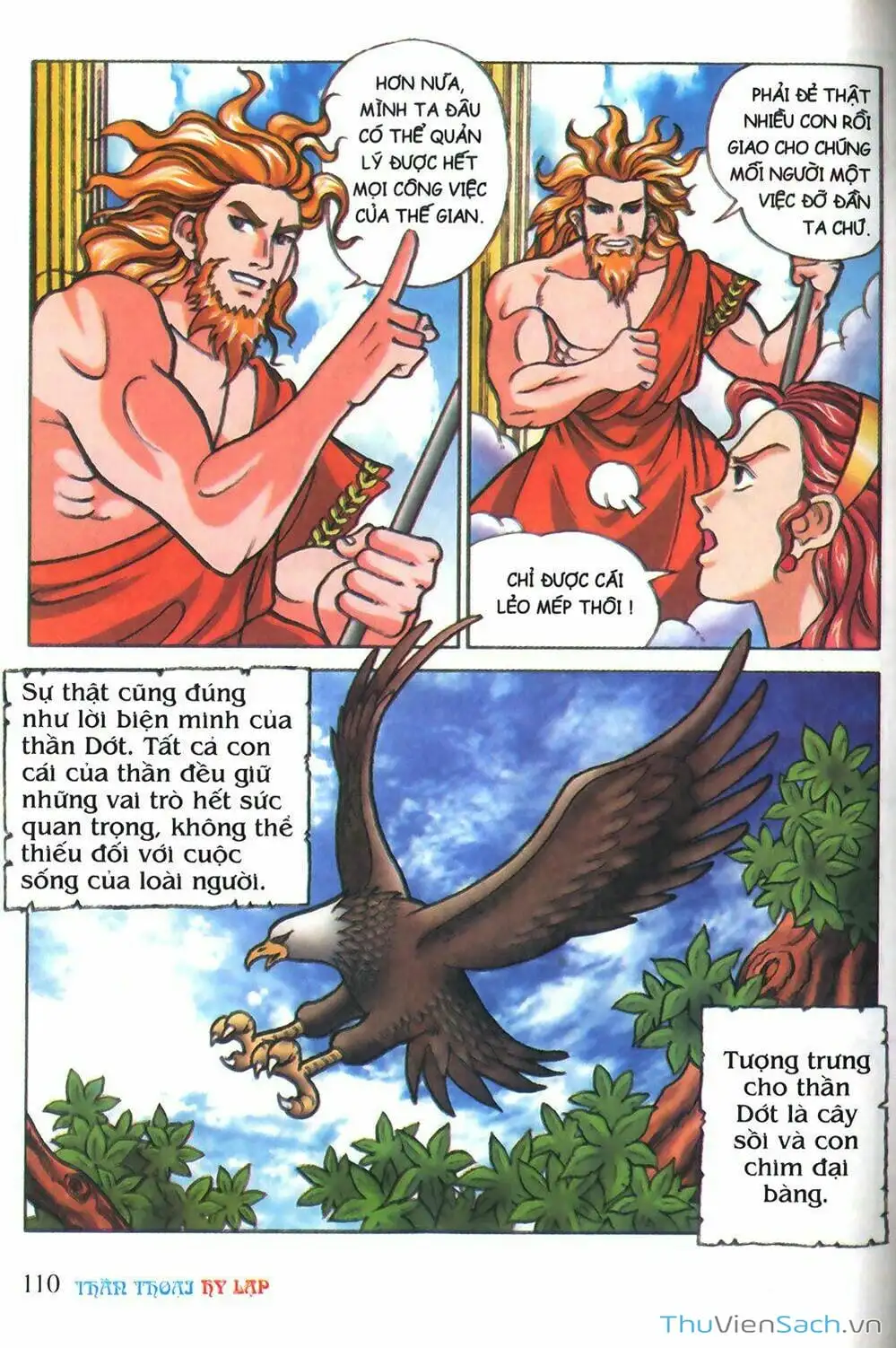 Truyện Tranh Thần Thoại Hy Lạp - Nguồn Gốc Các Vị Thần trang 3